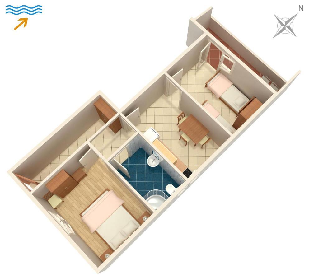 Apartments By The Sea Arbanija, Ciovo - 1085 トロギール エクステリア 写真